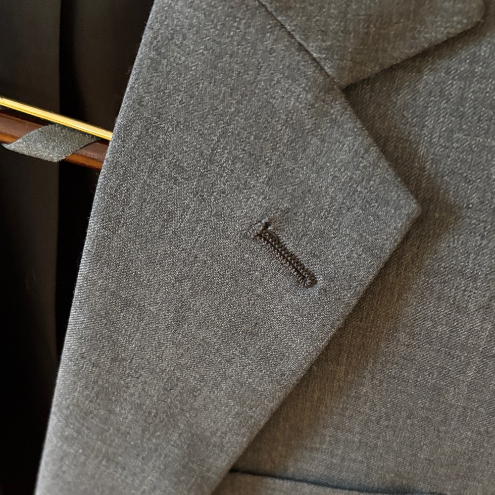 Nordstrom Charcoal Suit for Men 36S Trim Fit - Pant 30W 28L - Picture 5 of 10